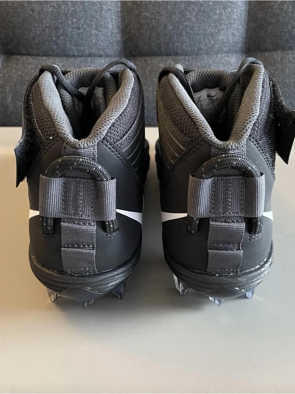 NIKE FORCE SAVAGE PRO 2 FOOTBALL CLEATS BLACK WHITE AH4000-002